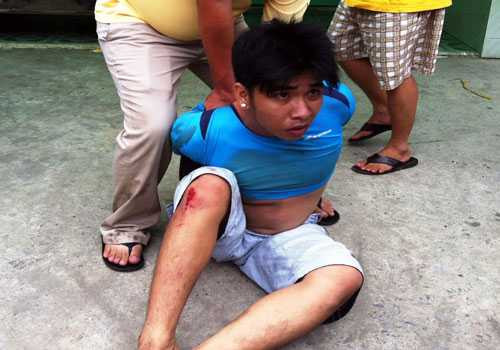 Khống chế tên cướp liều mạng chạy trốn 10 km