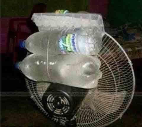 Sinh viên chống nóng