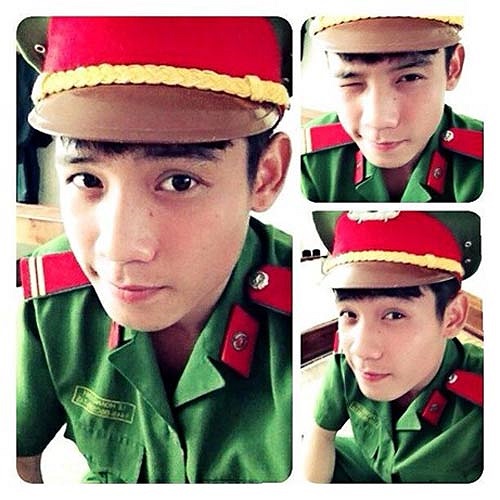 Linh đang công tác tại tiểu đoàn cảnh sát đặc nhiệm số 3.