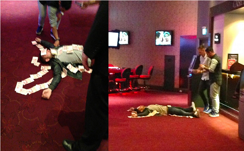 Cựu sao MU khoe tiền gây sốc