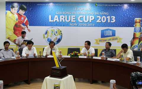 bóng đá, Larue cup, giải đấu, Đà Nẵng, họp báo
