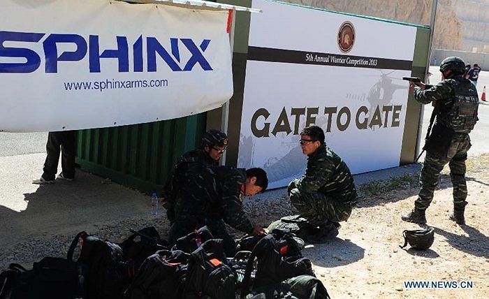 Đặc nhiệm Trung Quốc đã xuất sắc dành được vị trí nhất toàn đoàn trong giải lần này