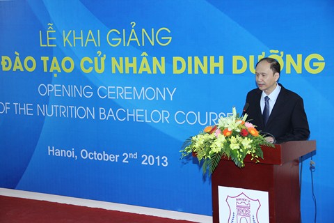 Đại học Y Hà Nội khai giảng ngành học mới
