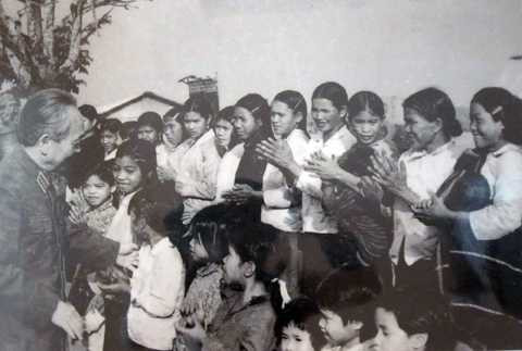 Đại tướng Võ Nguyên Giáp, Tây nguyên, Gia Lai - Kon Tum, Người, mất