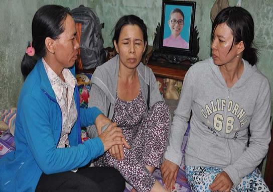 tang thương, nữ sinh, nước cuốn, bình định, suối nhum, mai táng
