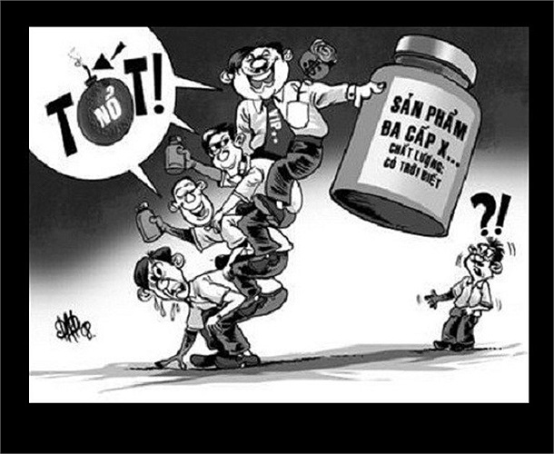 Mặc dù luôn đặt chữ 'tín', 'chất lượng' lên hàng đầu, nhưng hiện thực diễn ra và được phản ánh lại hoàn toàn trái ngược. 