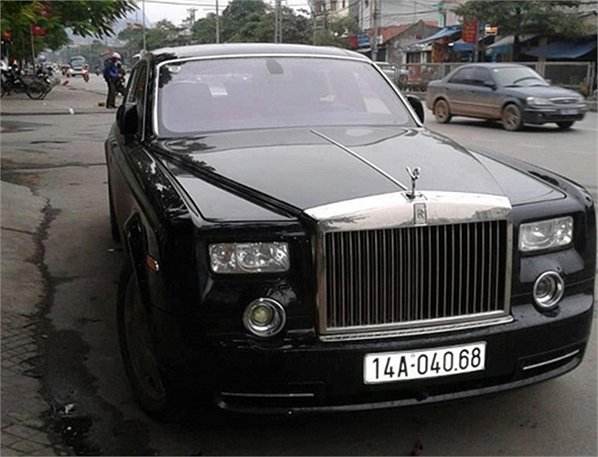 Rolls-Royce Phantom phiên bản rồng của đại gia đất mỏ.