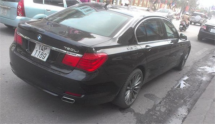 Mẫu sedan hạng sang BMW 760Li.