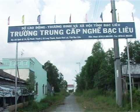 Trường Trung cấp nghề tỉnh Bạc Liêu