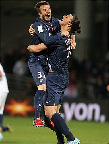 Đội bóng cuối cùng Beckham khoác áo là PSG