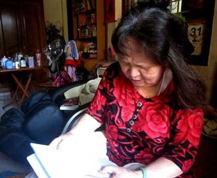 me dien vien Thuy Hang