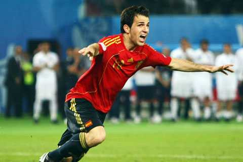 fabregas ăn mừng