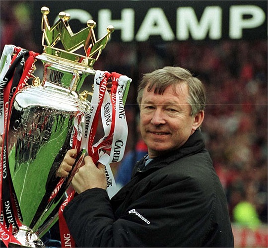 Sir Alex tiếp tục ăn mừng chức vô địch năm 1997