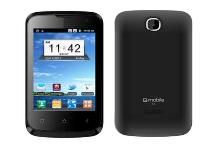 Q-Smart S5 được trang bị chip xử lý 1GHz chạy trên nền hệ điều hành Android 2.3 Gingerbread