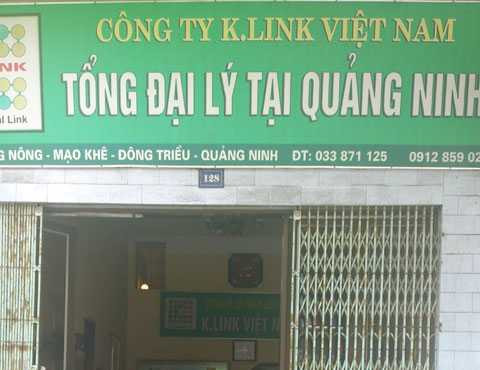 Tổng Đại lý của K-link ở Quảng Ninh