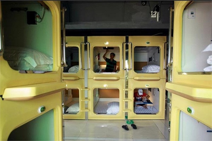 Khách sạn có nhiều phòng cho khách. 