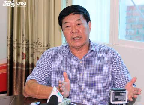 Trưởng ban tổ chức V-League Trần Duy Ly (Ảnh: Nhạc Dương)