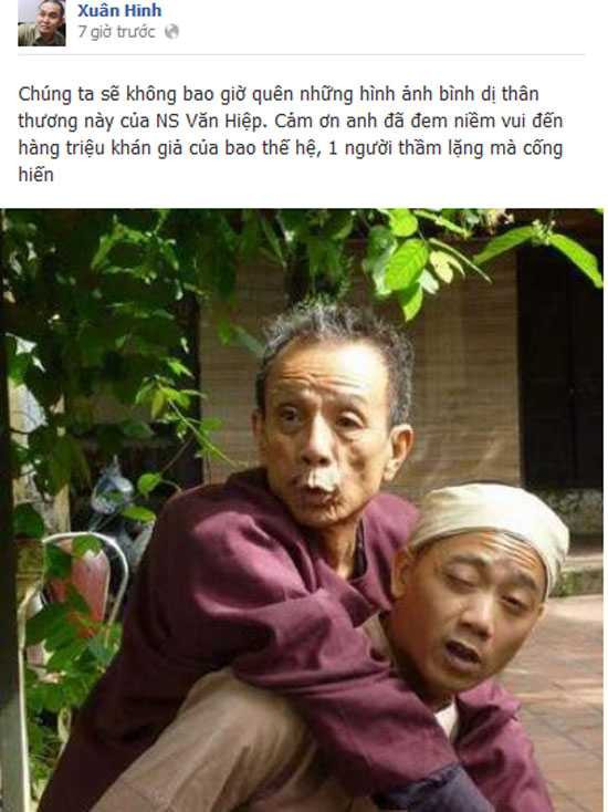 Đồng nghiệp nhắc kỷ niệm không thể quên về Văn Hiệp