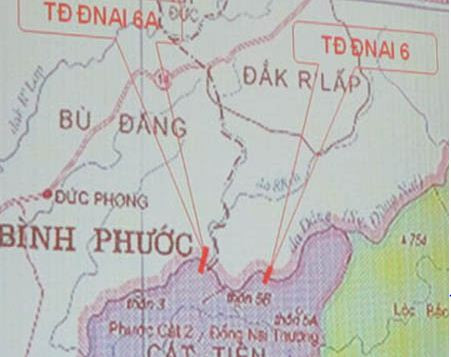 Việc thực hiện hai dự án thủy điện Đồng Nai 6 và 6A sẽ làm mất vĩnh viễn 327,23 ha đất rừng; trong đó đặc biệt có 128,37 ha đất ở khu vực Cát Lộc thuộc vùng lõi Vườn Quốc gia Cát Tiên