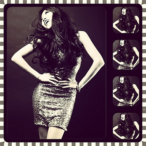 Trang Pháp và hình ảnh mới khá lạ lẫm.