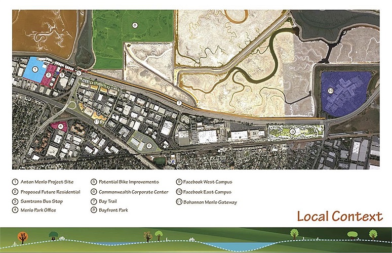 Nơi ở của nhân viên tọa lạc ở lô đất số 1 trên bản đồ, trong khi nơi làm việc ở lô số 9 và 10. 