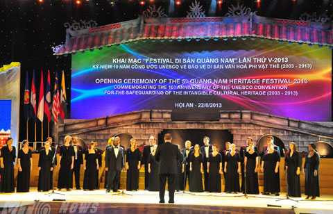 Hội An, festival di sản, Quảng Nam, tôn vinh, con người, Xứ Quảng