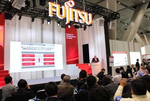 Hãng Fujitsu của Nhật Bản đã trình làng nhiều công nghệ và dịch vụ dựa trên nền tảng Điện toán Đám mây