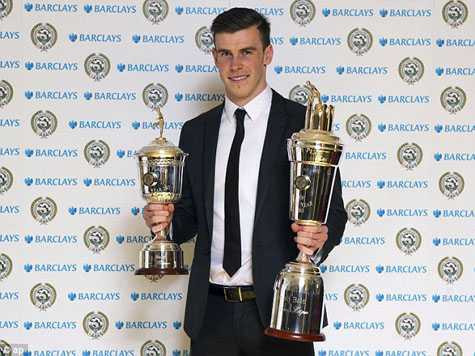 Gareth Bale giành cú đúp giải thưởng do PFA trao tặng