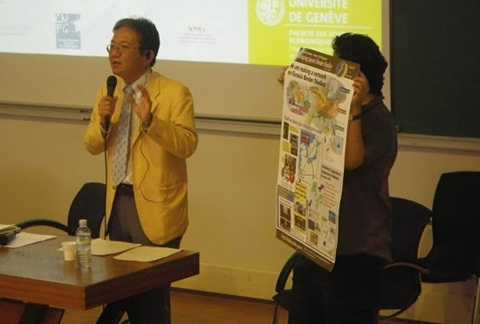 nhường nga, đấu trung