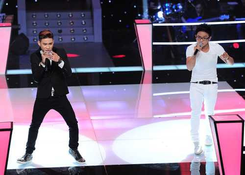 Tập 1 vòng Đối đầu Giọng hát Việt 2013