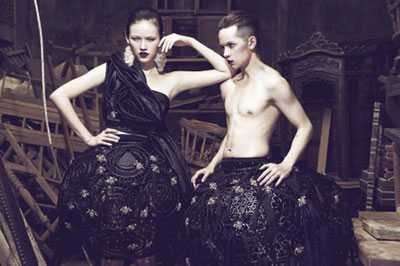 Kelbin Lei người mẫu lưỡng tính