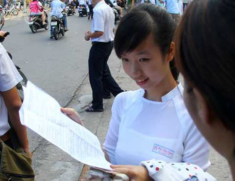 thi tốt nghiệp, thí sinh, điểm cao, Đà Nẵng