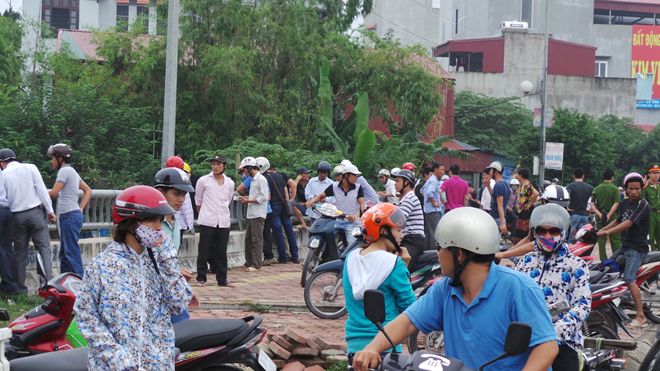 thi thể người phụ nữ