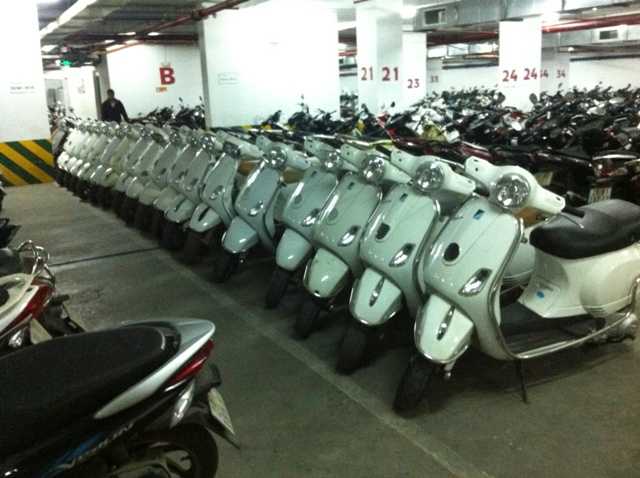 Hầm để xe đặc biệt của sinh viên ĐH RMIT