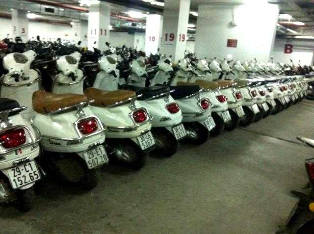 Hầm để xe đặc biệt của sinh viên ĐH RMIT