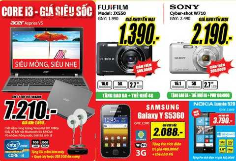 Hàng hè khuyến mãi khủng – quà tặng lớn