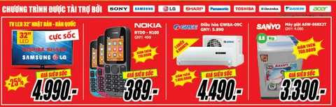 Hàng hè khuyến mãi khủng – quà tặng lớn