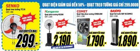 Hàng hè khuyến mại khủng – Quà tặng lớn tại Media Mart