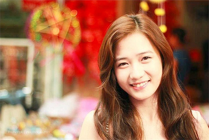 Trâm Anh hiện đang học lớp 12D3 - THPT Phan Đình Phùng (Hà Nội)vừa đạt số điểm khá cao là 45,5 điểm trong kỳ thi tốt nghiệp THPT năm 2013