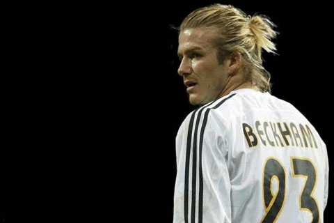 Beckham khoác áo Real Madrid