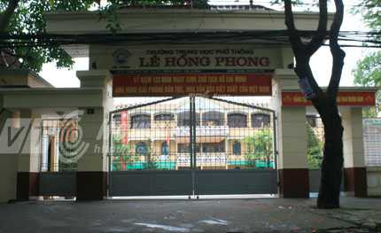 Trường THPT Lê Hồng Phong, Hải Phòng, Quyết định số 244/2005/TTg
