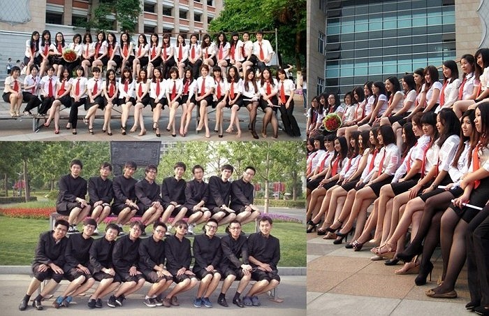 Các sinh viên của một trường đại học khoe ảnh ấn tượng