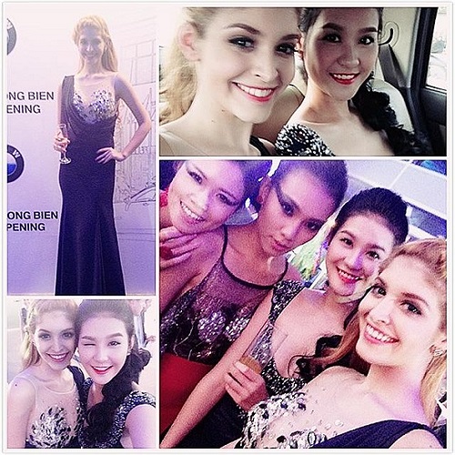 Andrea trong một sự kiện mới.