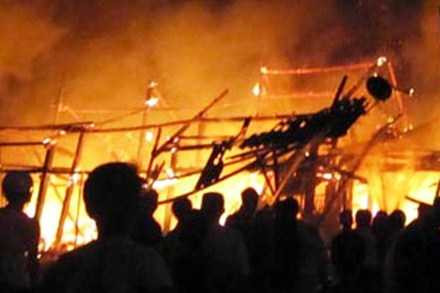 cháy lớn, hà giang, mèo vạc, nhà dân, thiêu rụi, cửa hàng điện tử