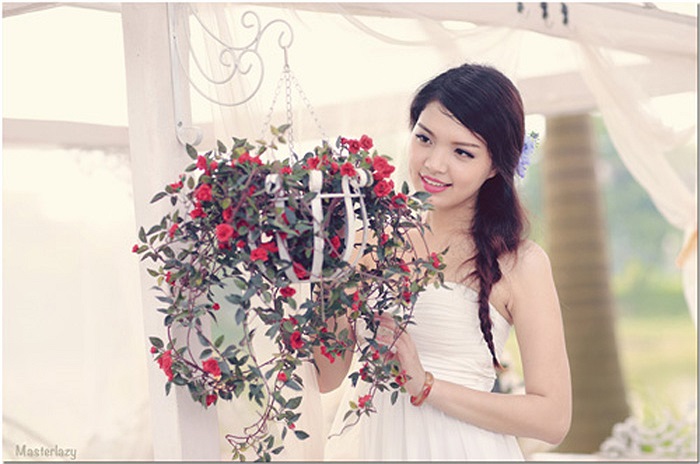 Cuối tháng 6/2013 cô gái này sẽ tốt nghiệp ĐH Luật Hà Nội.