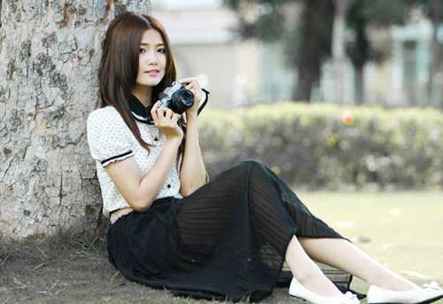 hoa khôi trường báo