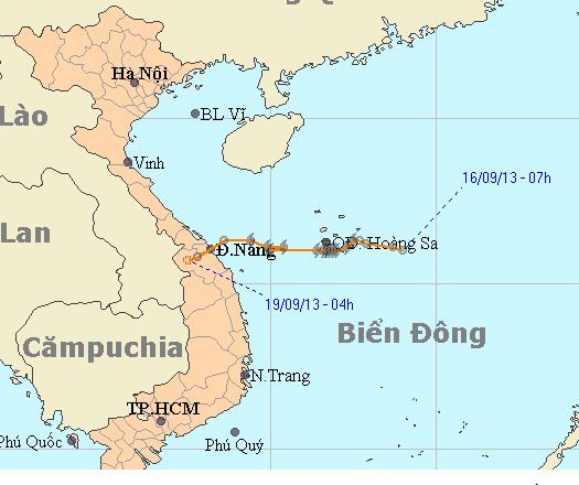 bão số 8, vùng áp thấp, miền trung, tây nguyên, tâm bão, Quảng Nam, mưa to