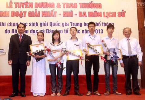Học sinh giỏi quốc gia môn Lịch sử