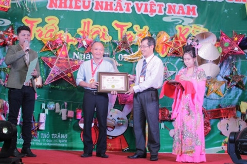 TP.HCM, trung thu, kỷ lục Guiness Việt Nam, Công viên Văn Hóa Lê Thị Riêng, học sinh, lồng đèn