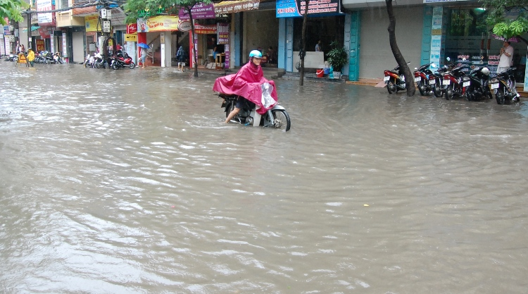 ngập, mưa lớn, hà nội